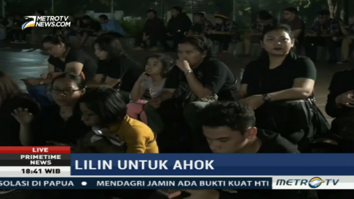 Aksi Solidaritas untuk Ahok Digelar di Lima Kota