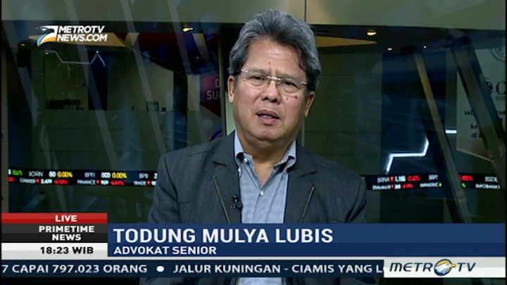 Todung: Ahok Tidak Bisa Dipenjarakan