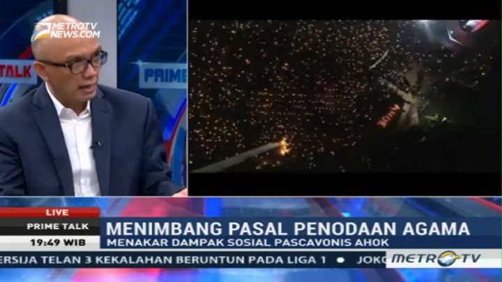 Vonis Ahok Dinilai Dapat Nodai Reputasi Sebagai Bangsa yang Toleran