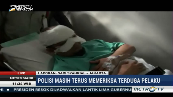 Terduga Pelaku Penyiraman Novel Masih Jalani Pemeriksaan