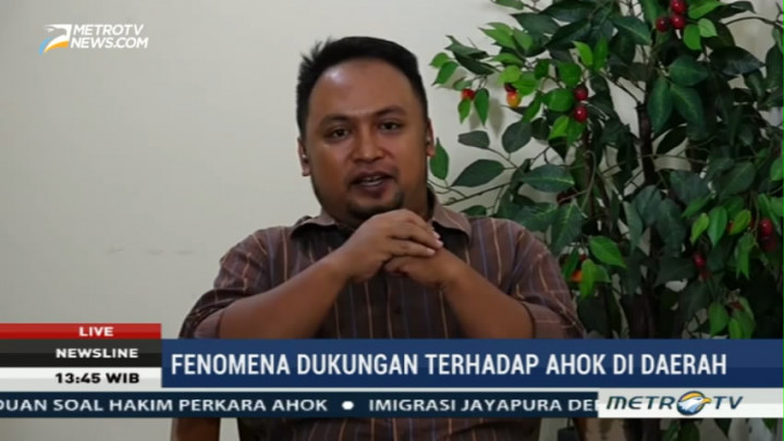 Dukungan Warga Daerah untuk Ahok