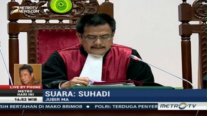 Jubir MA Bantah Mutasi dan Promosi Hakim Terkait Kasus Ahok