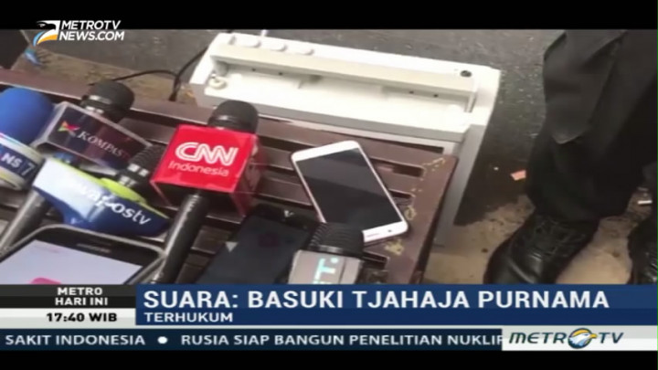 Ini Pesan Ahok dari Dalam Mako Brimob