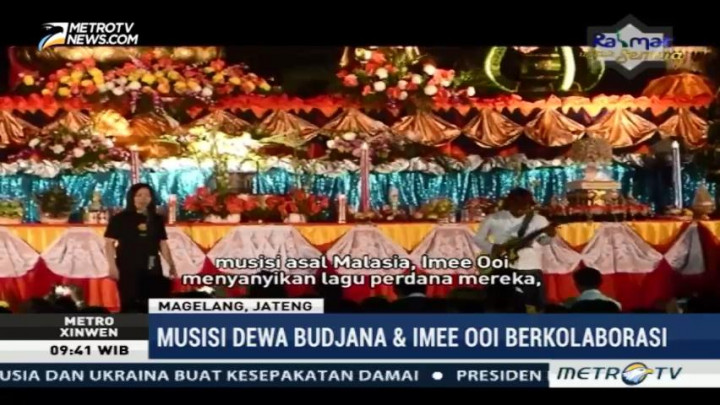 Dewa Budjana Hadiri Konser Musik di Candi Borobudur