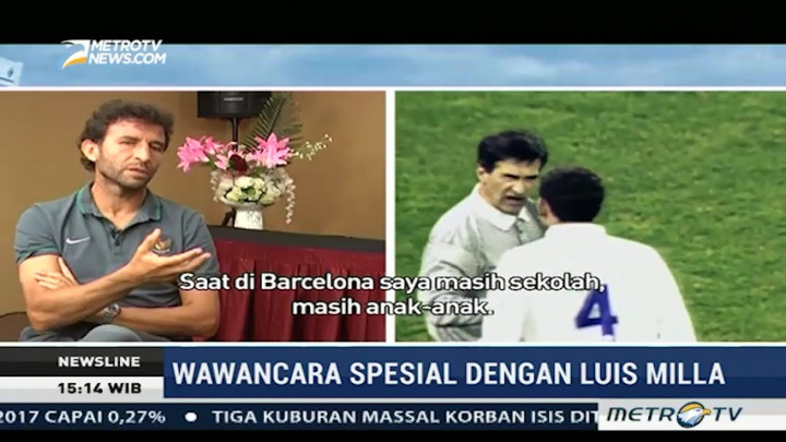 Kenangan Luis Milla di La Masia dan El Clasico