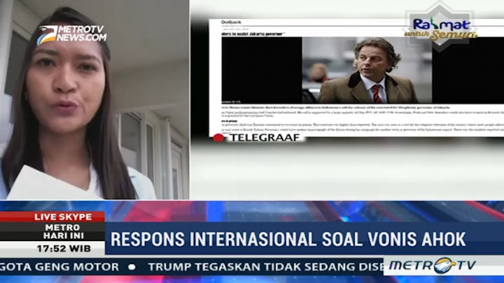 Parlemen Belanda Desak Uni Eropa Bantu Bebaskan Ahok