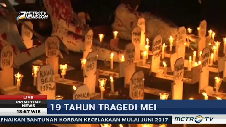 Peringatan 19 Tahun Tragedi Mei 1998