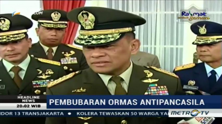 Panglima TNI Enggan Tanggapi Pembubaran HTI