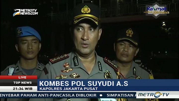 Pendukung Ahok di Pengadilan Tinggi Jakarta Bubar