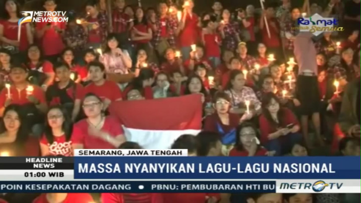 Warga Semarang Gelar Aksi Mimbar Kebangsaan