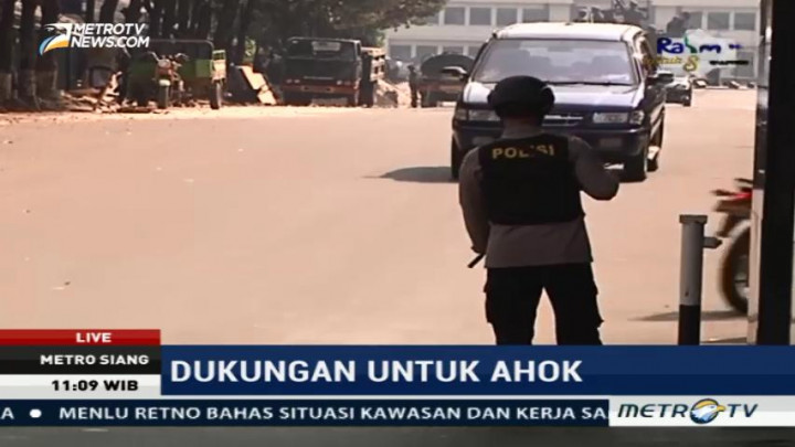 Mako Brimob Sepi dari Pendukung Ahok