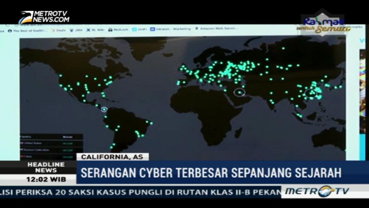 Hacker Serang Sistem Jaringan Sejumlah Negara