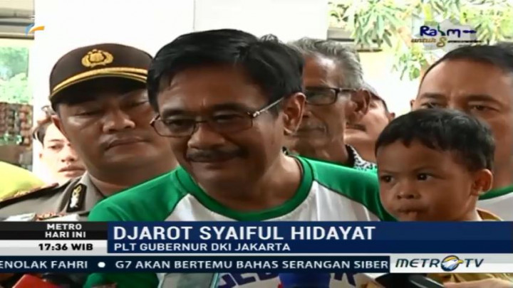 Tanah Abang Kembali Ramai PKL, Djarot Janji akan Tindak Tegas