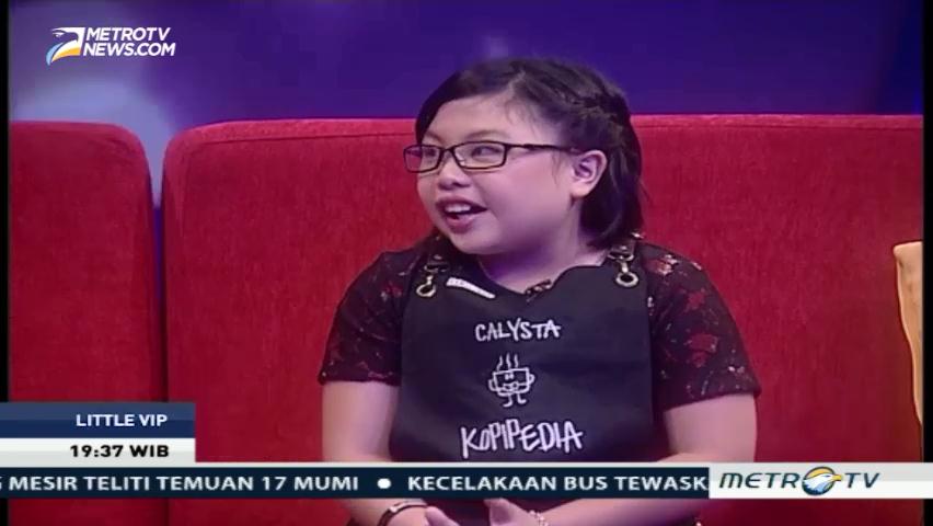Kisah Calysta, Barista Cilik Asal Semarang