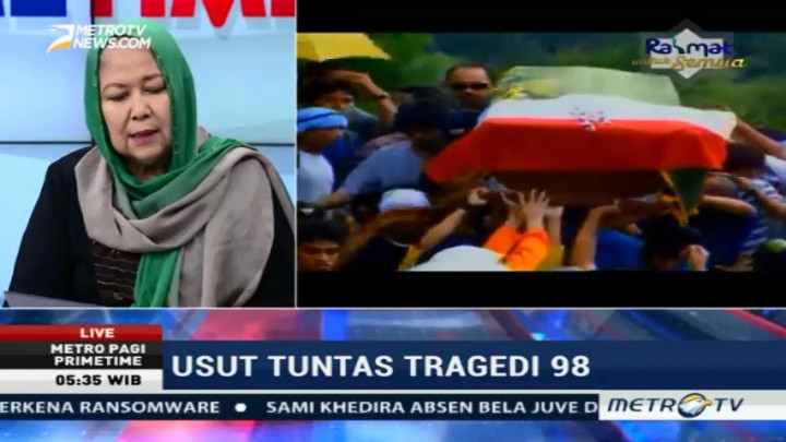 Keluarga Korban: Pemerintah Tak Ada Niat Usut Tragedi 98