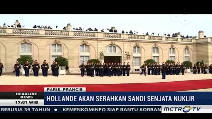 Prancis Persiapkan Pelantikan Presiden Macron