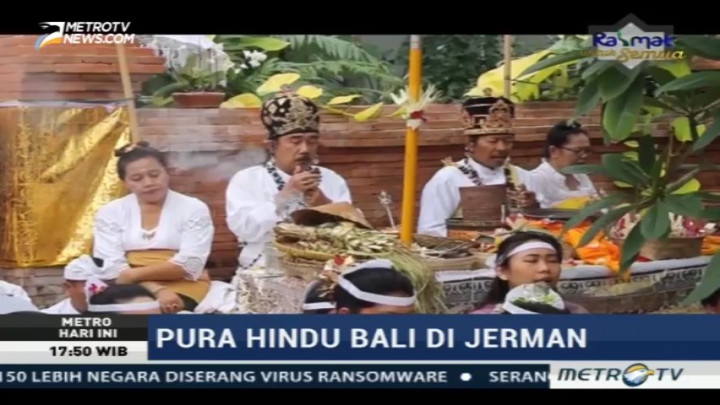 Pura Hindu Bali Resmi Berdiri di Berlin