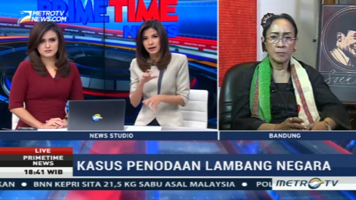 Kasus Penodaan Lambang Negara Berjalan Lambat Akibat Pilgub DKI