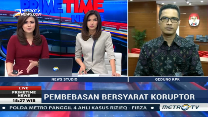 KPK Minta Kemenkumham Jelaskan Putusan Bebas Bersyarat Urip Tri Gunawan