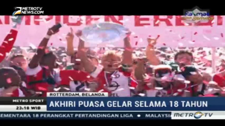 Feyenoord Juara Liga Belanda Musim 2016/2017