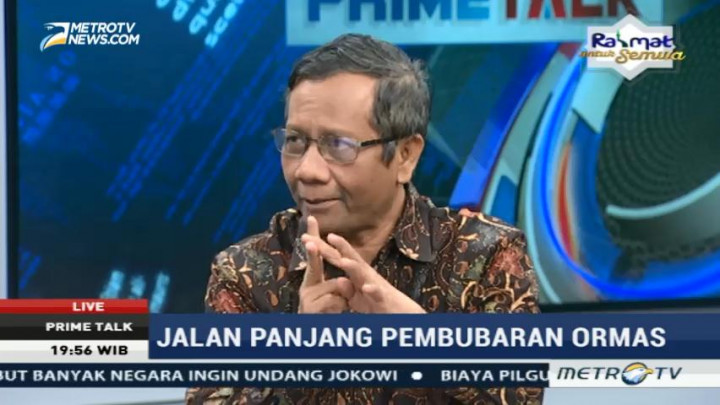 Mahfud MD: Pemerintah Tak Perlu Ragu Bubarkan HTI