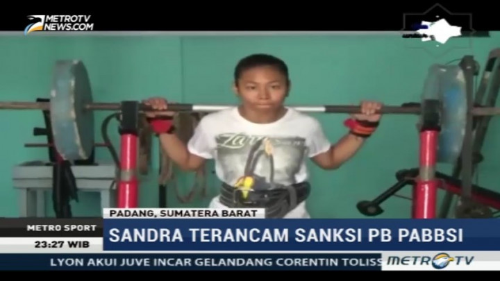 Sandra, Juara Asia Angkat Berat Terancam Sanksi PB PABBSI