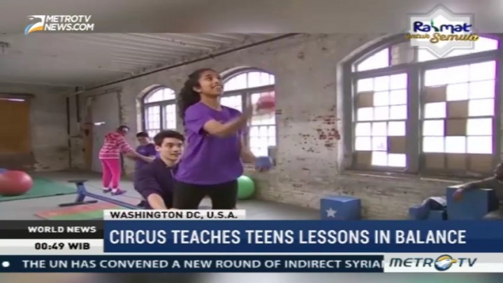 Circus Teaches Teens Lessons in Balance
