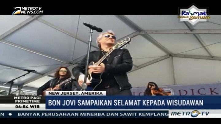 Bon Jovi Beri Kejutan dengan Tampil di Pesta Kelulusan