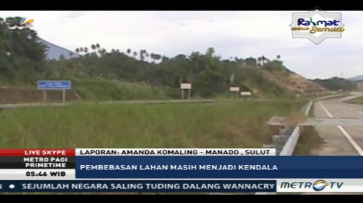 Pembangunan Jalan Tol Manado-Bitung Terkendala Pembebasan Lahan