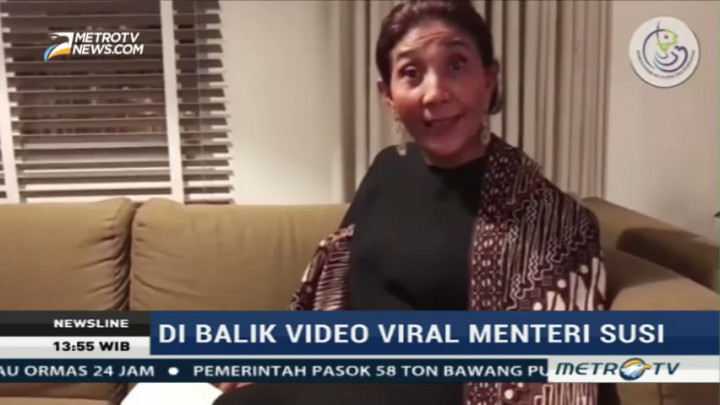 Di Balik Video Viral Menteri Susi