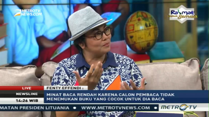 Fenty Effendi Ajak Masyarakat Membawa Buku saat Mudik