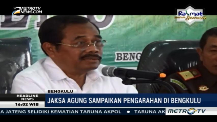 Jaksa Agung Dorong Kinerja Jajarannya di Kasus Korupsi dan Narkotika