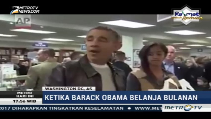 Ketika Obama Berbelanja Kebutuhan Bulanan