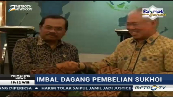 Kemendag Gandeng Kejagung Kawal Proses Barter Sukhoi