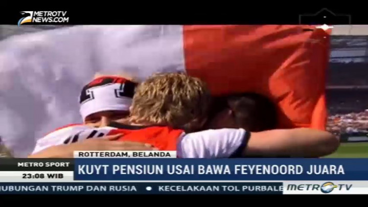 Feyenoord Juara Liga Belanda, Dirk Kuyt Gantung Sepatu