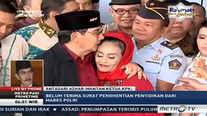 Laporan Dihentikan Penyidik, Antasari akan Ajukan Pra Peradilan