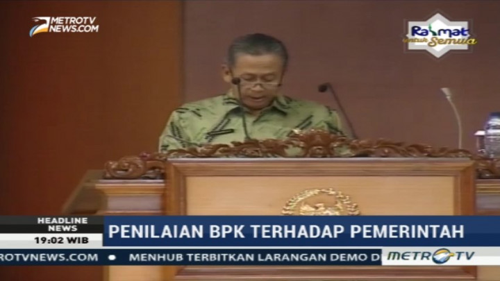 Setelah 12 Tahun, Pemerintah Pusat Kembali Peroleh Nilai WTP dari BPK