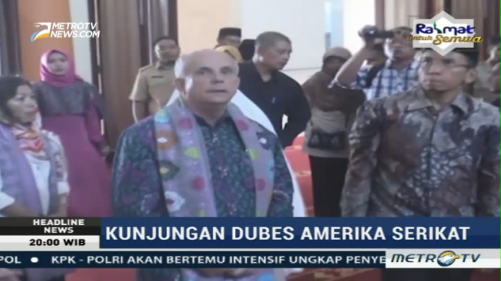Dubes AS Kunjungi Islamic Center di NTB