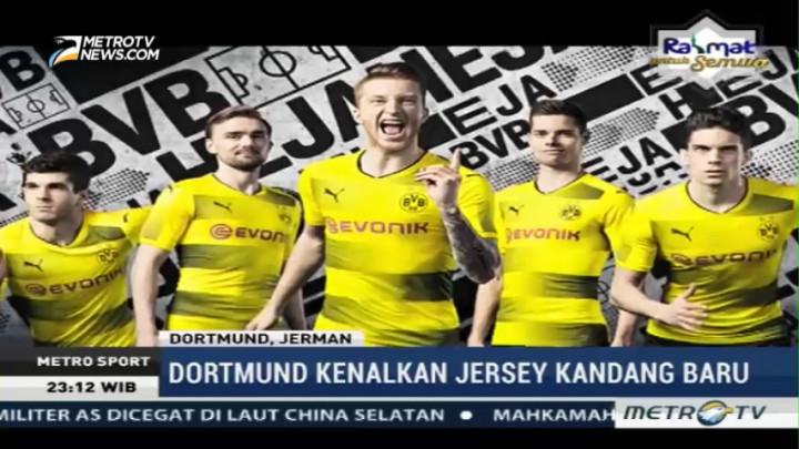 Muenchen dan Dortmund Rilis Jersey Baru
