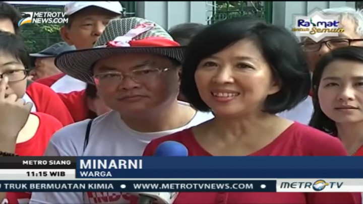 Ratusan Warga Ikuti Jalan Damai Kebangsaan Lintas Agama