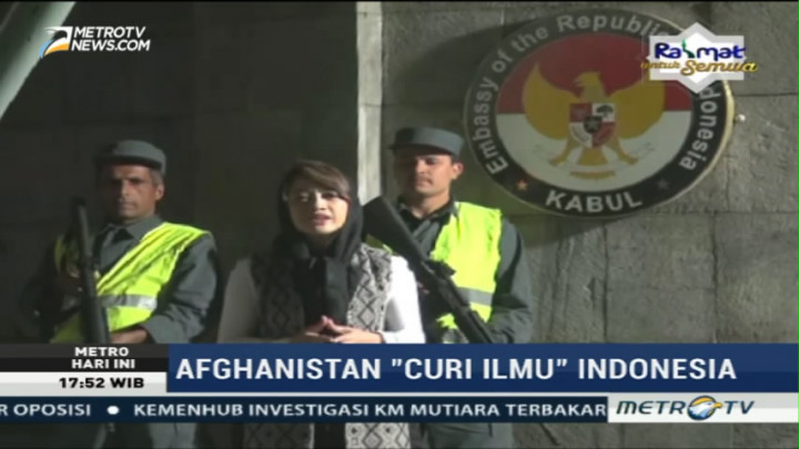 Afghanistan 'Curi Ilmu' Indonesia