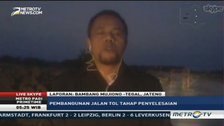 Jelang Arus Mudik, Jalan Tol Pejagan-Pemalang Terus Dikebut Pengerjaannya