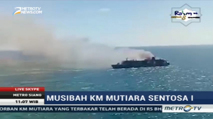Polres Sumenep Selidiki Penyebab Terbakarnya KM Mutiara Sentosa I