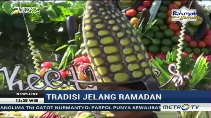 Beberapa Daerah Gelar Tradisi Sambut Bulan Ramadan