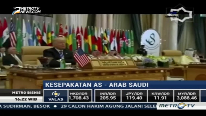 AS-Arab Saudi Teken Kesepakatan Senilai USD280 Miliar