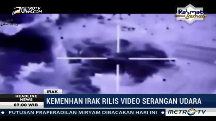 Irak Kembali Rilis Video Penyerangan Basis ISIS