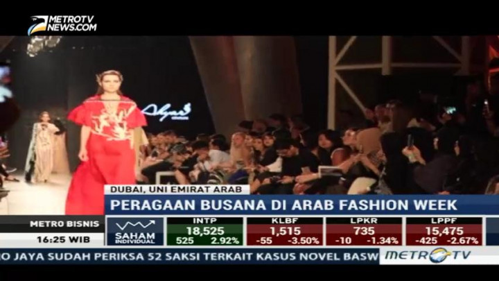 Tiga Desainer Indonesia Pamer Karya di Arab Fashion Week