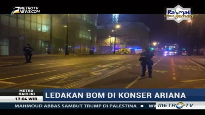 Korban Tewas Ledakan di Manchester Bertambah Jadi 22 Orang