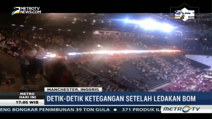 Detik-detik Ketegangan Setelah Ledakan Bom di Manchester