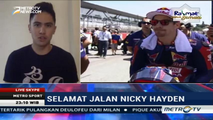 Sosok Nicky Hayden di Mata Ali Adrian